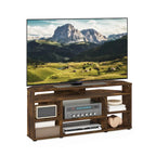 Meuble TV d'angle Espresso pour téléviseurs jusqu'à 55 pouces