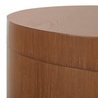 Table basse ronde avec plateau de rangement Safavieh Ioana – 23 L x 23 P x 13 H – 23Lx23Px13H