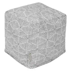 Majestic Home Goods Charlie Pouf Cube d'intérieur - Petit