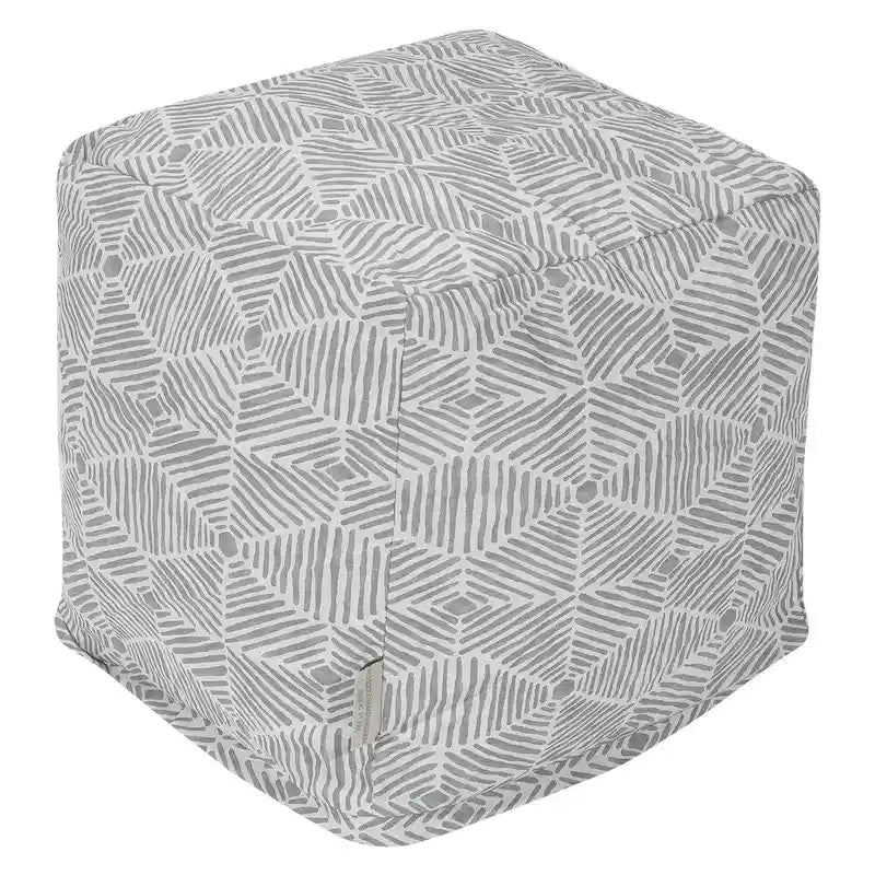 Majestic Home Goods Charlie Pouf Cube d'intérieur - Petit