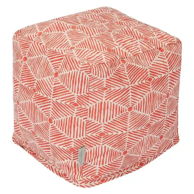 Majestic Home Goods Charlie Pouf Cube d'intérieur - Petit