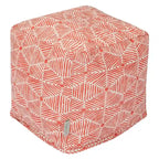 Majestic Home Goods Charlie Pouf Cube d'intérieur - Petit