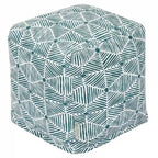 Majestic Home Goods Charlie Pouf Cube d'intérieur - Petit
