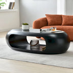 Table basse ovale moderne
