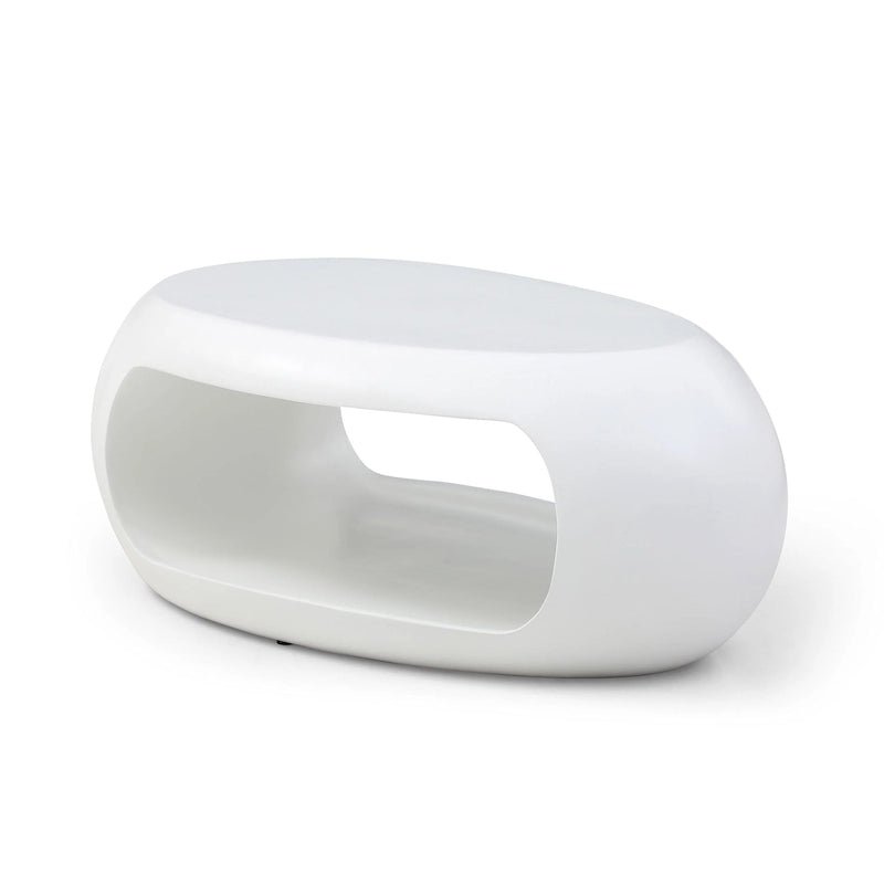 Table basse ovale moderne