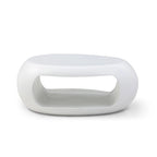 Table basse ovale moderne