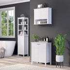Meuble de rangement à deux portes RiverRidge Madison pour salle de bain et buanderie avec étagère réglable - N/A