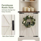Meuble d'angle haut de ferme, meuble de rangement, optimiseur d'espace domestique