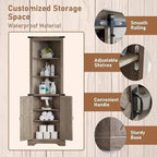 Meuble d'angle haut de ferme, meuble de rangement, optimiseur d'espace domestique